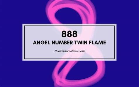 888 angel number twin flame